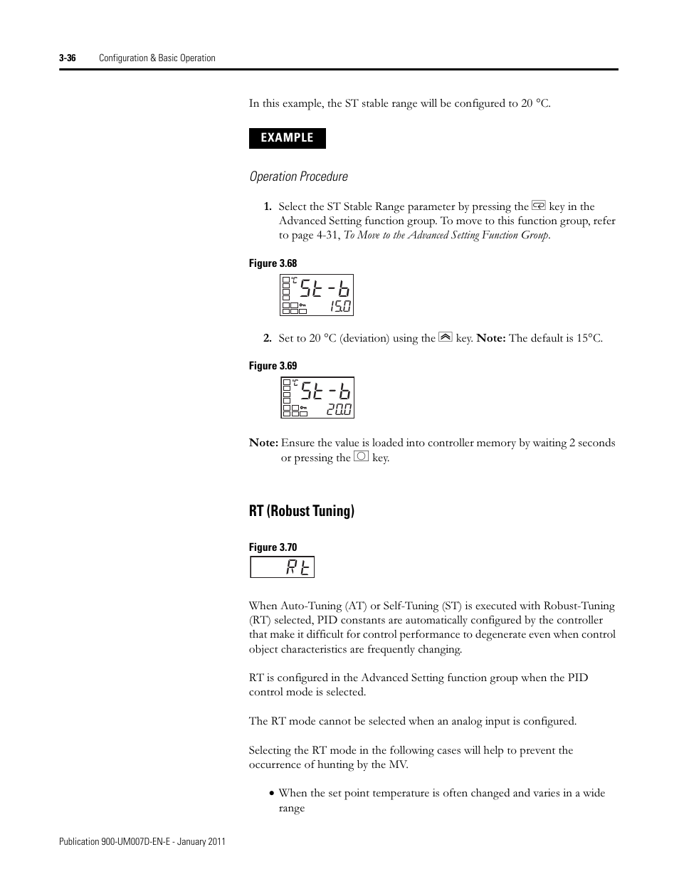 St-b, Rt (robust tuning) | Rockwell Automation 900-TC32 Digital Temperature Controllers, Series B User Manual | Page 106 / 410