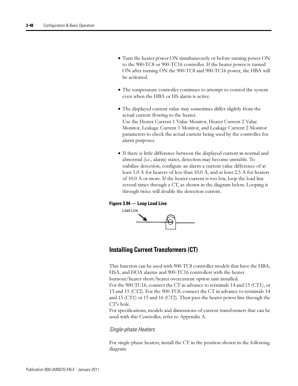 Installing current transformers (ct) | Rockwell Automation 900-TC32 Digital Temperature Controllers, Series B User Manual | Page 118 / 410