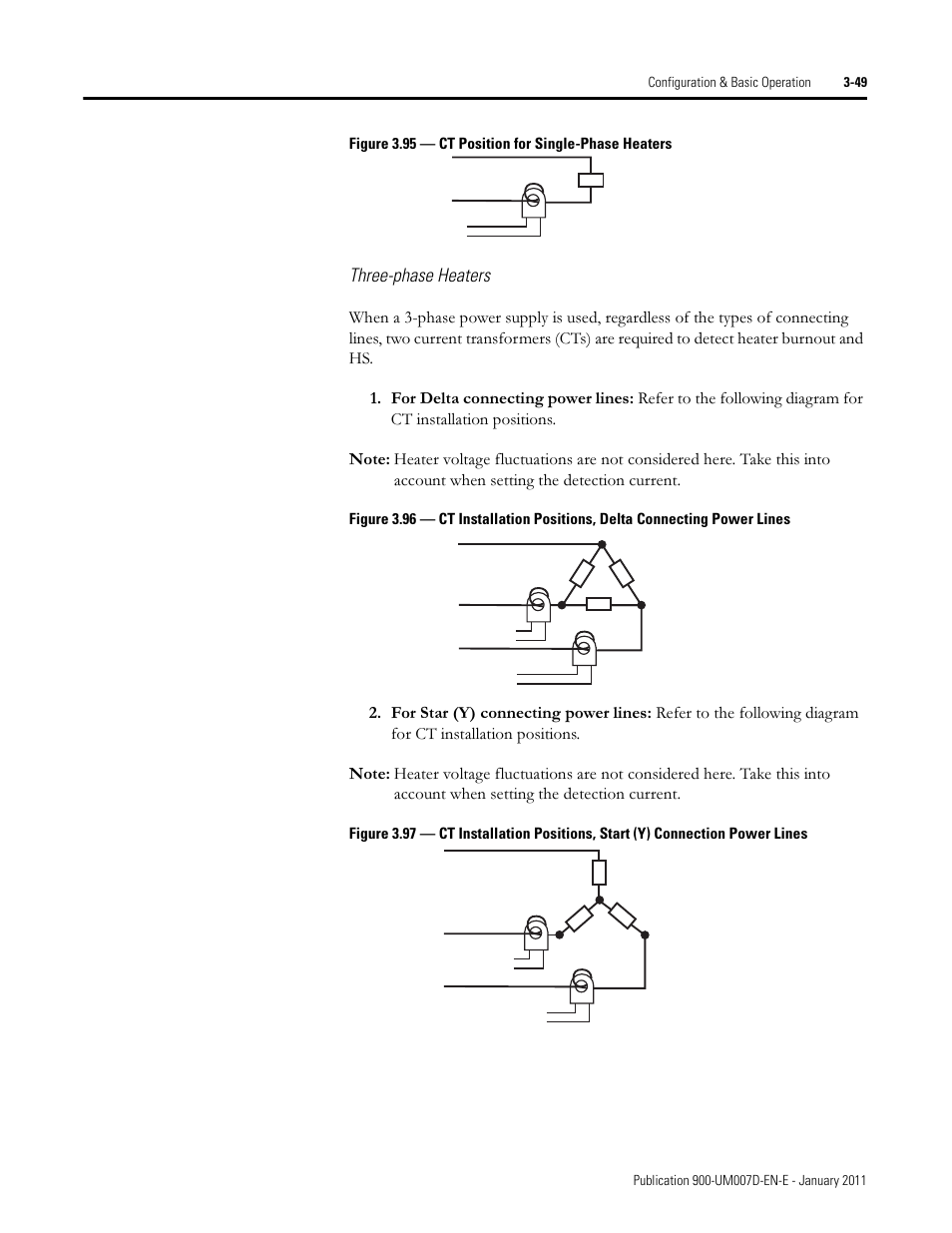 Three-phase heaters | Rockwell Automation 900-TC32 Digital Temperature Controllers, Series B User Manual | Page 119 / 410