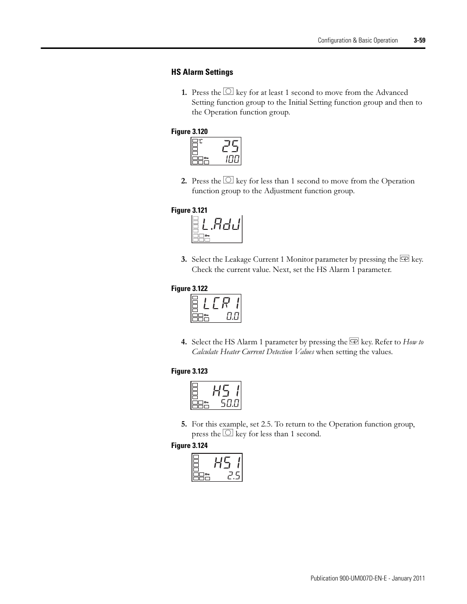 L.adj, Lcr1 | Rockwell Automation 900-TC32 Digital Temperature Controllers, Series B User Manual | Page 129 / 410