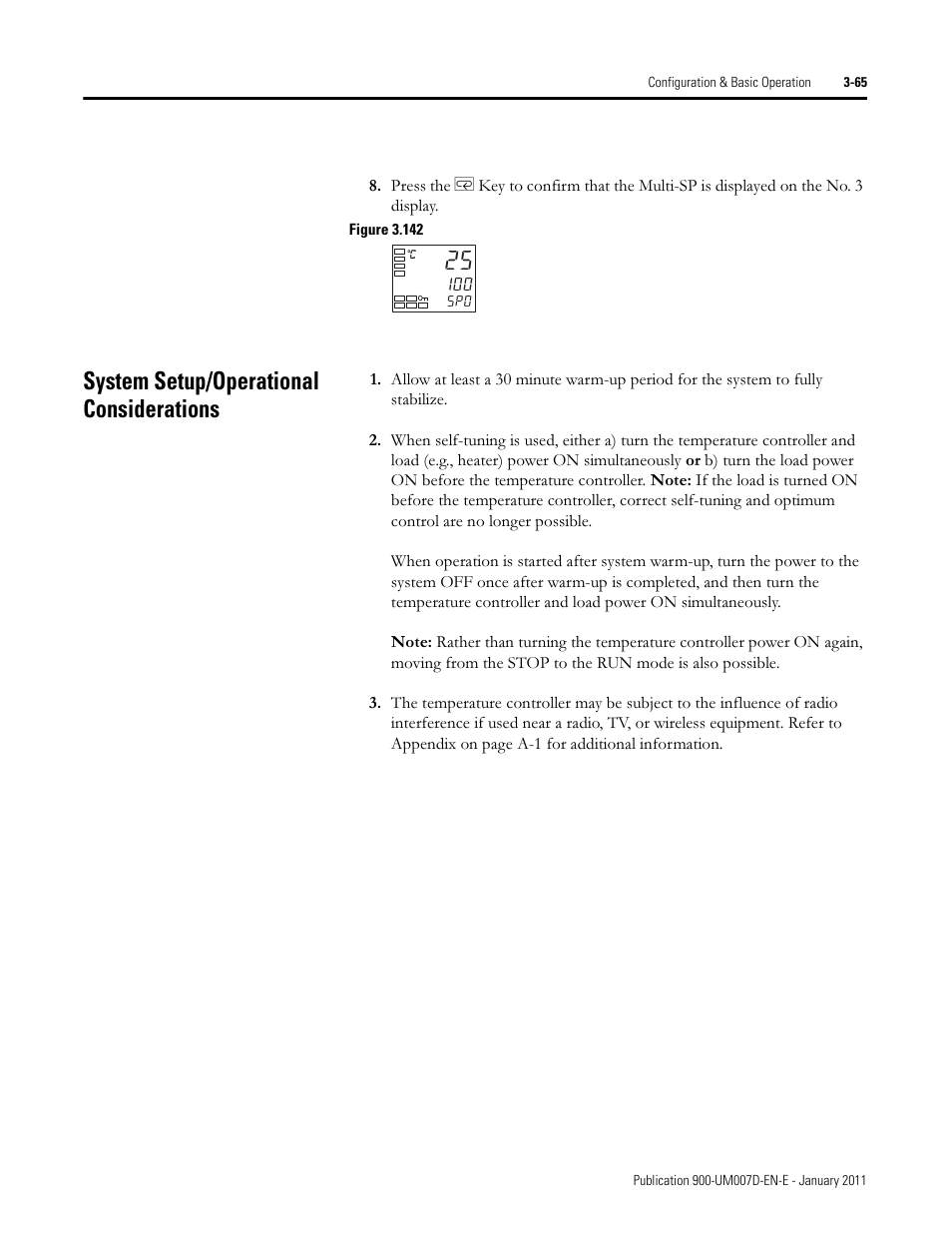 System setup/operational considerations | Rockwell Automation 900-TC32 Digital Temperature Controllers, Series B User Manual | Page 135 / 410