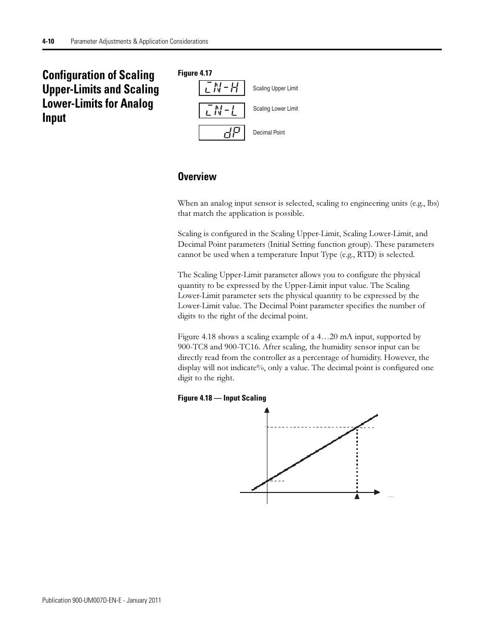 In-h in-l dp, Overview | Rockwell Automation 900-TC32 Digital Temperature Controllers, Series B User Manual | Page 146 / 410