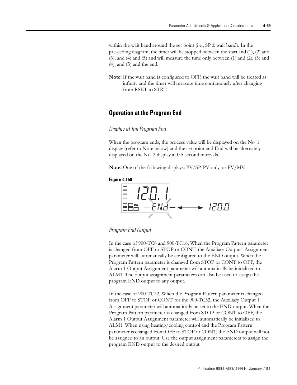 End 120.0 | Rockwell Automation 900-TC32 Digital Temperature Controllers, Series B User Manual | Page 205 / 410