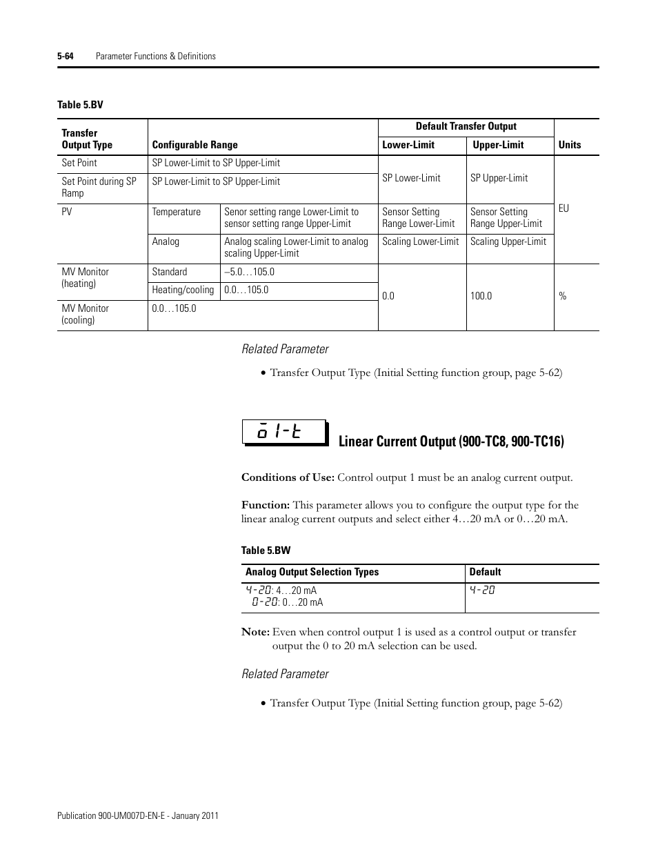 O1-t | Rockwell Automation 900-TC32 Digital Temperature Controllers, Series B User Manual | Page 292 / 410