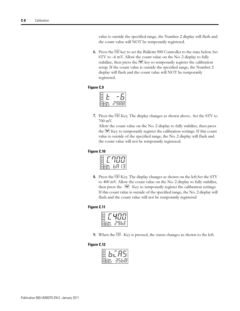 C700, C400 4, Bias | Rockwell Automation 900-TC32 Digital Temperature Controllers, Series B User Manual | Page 386 / 410