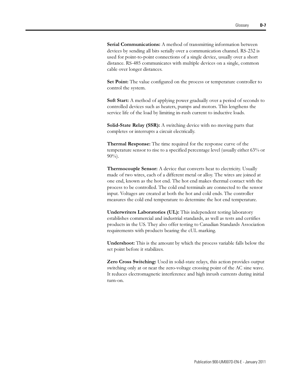 Rockwell Automation 900-TC32 Digital Temperature Controllers, Series B User Manual | Page 405 / 410