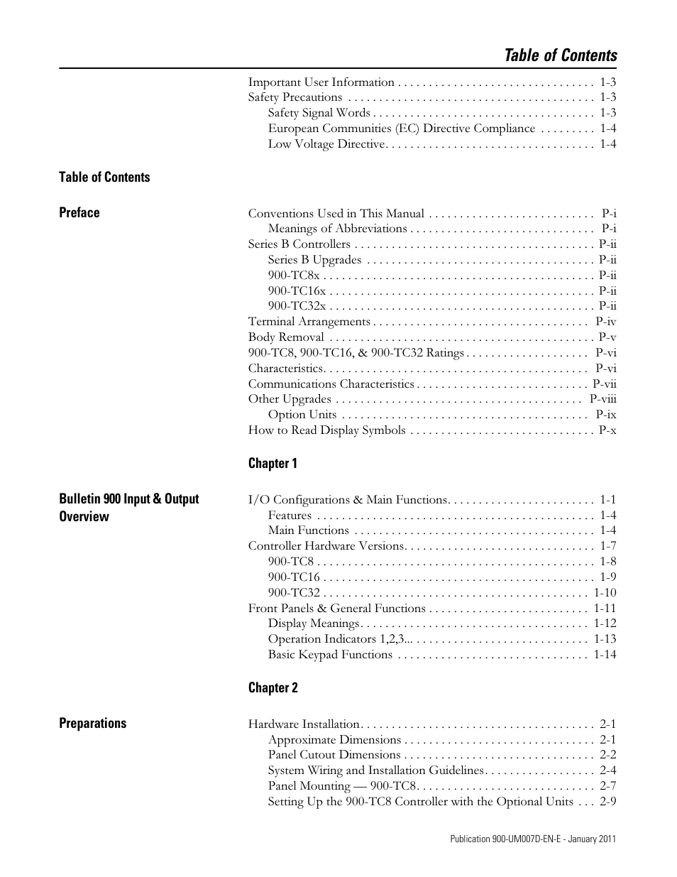 Rockwell Automation 900-TC32 Digital Temperature Controllers, Series B User Manual | Page 5 / 410