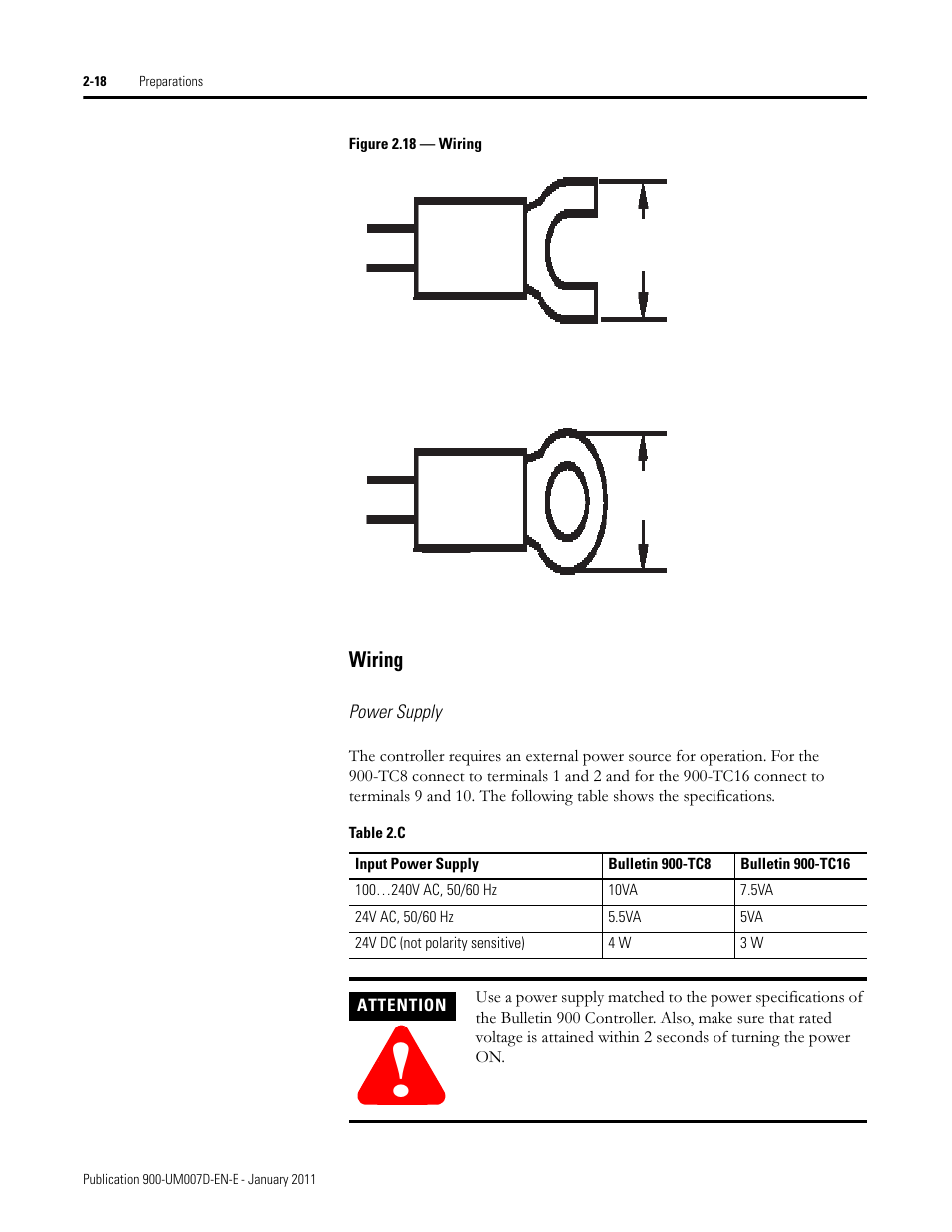 2 mm max | Rockwell Automation 900-TC32 Digital Temperature Controllers, Series B User Manual | Page 56 / 410