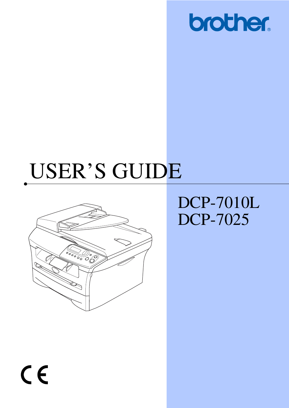 Brother DCP-7010L User Manual | 69 pages