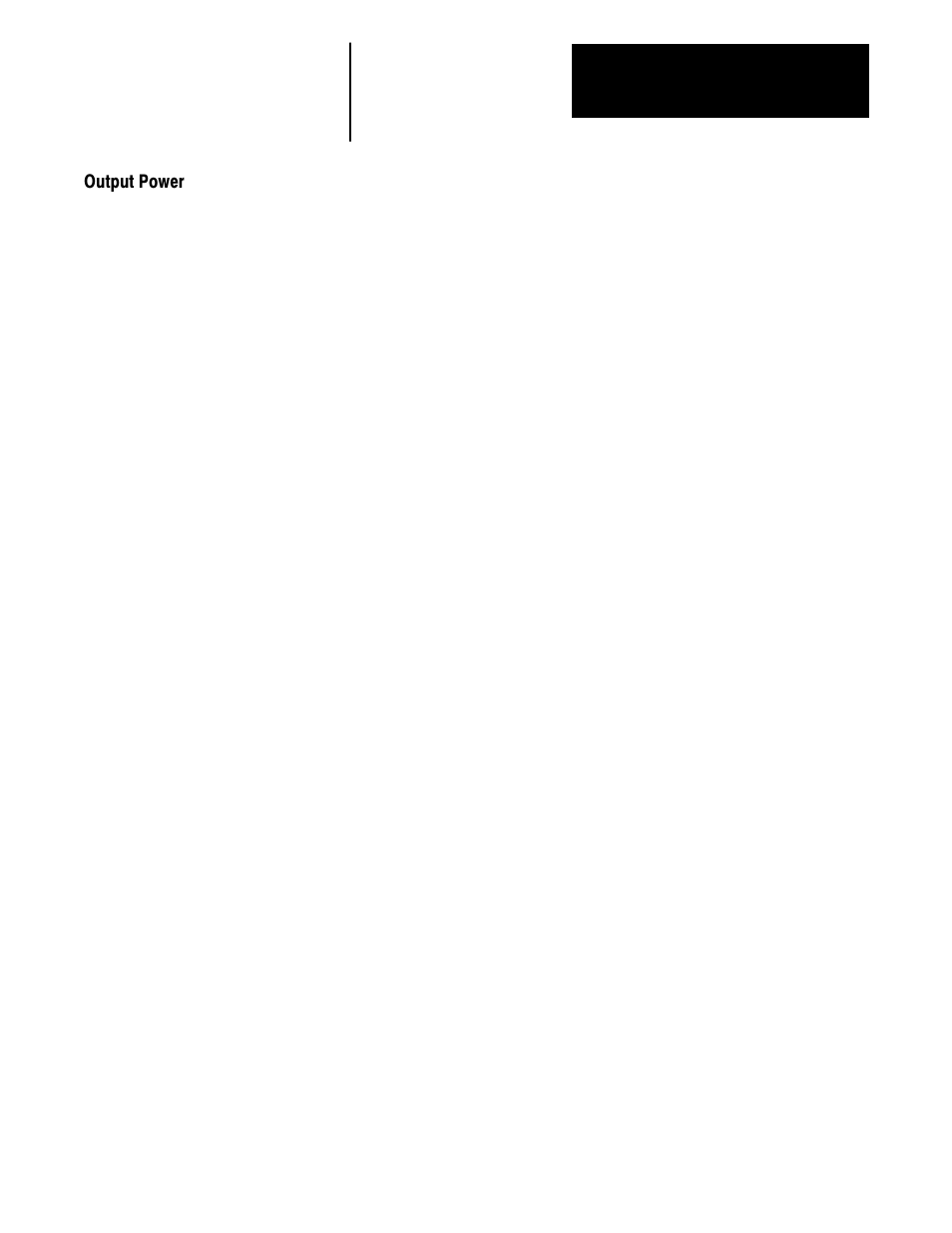 Output power | Rockwell Automation 1336 3-20HP FRN 1.01-3.01 User Manual | Page 32 / 120