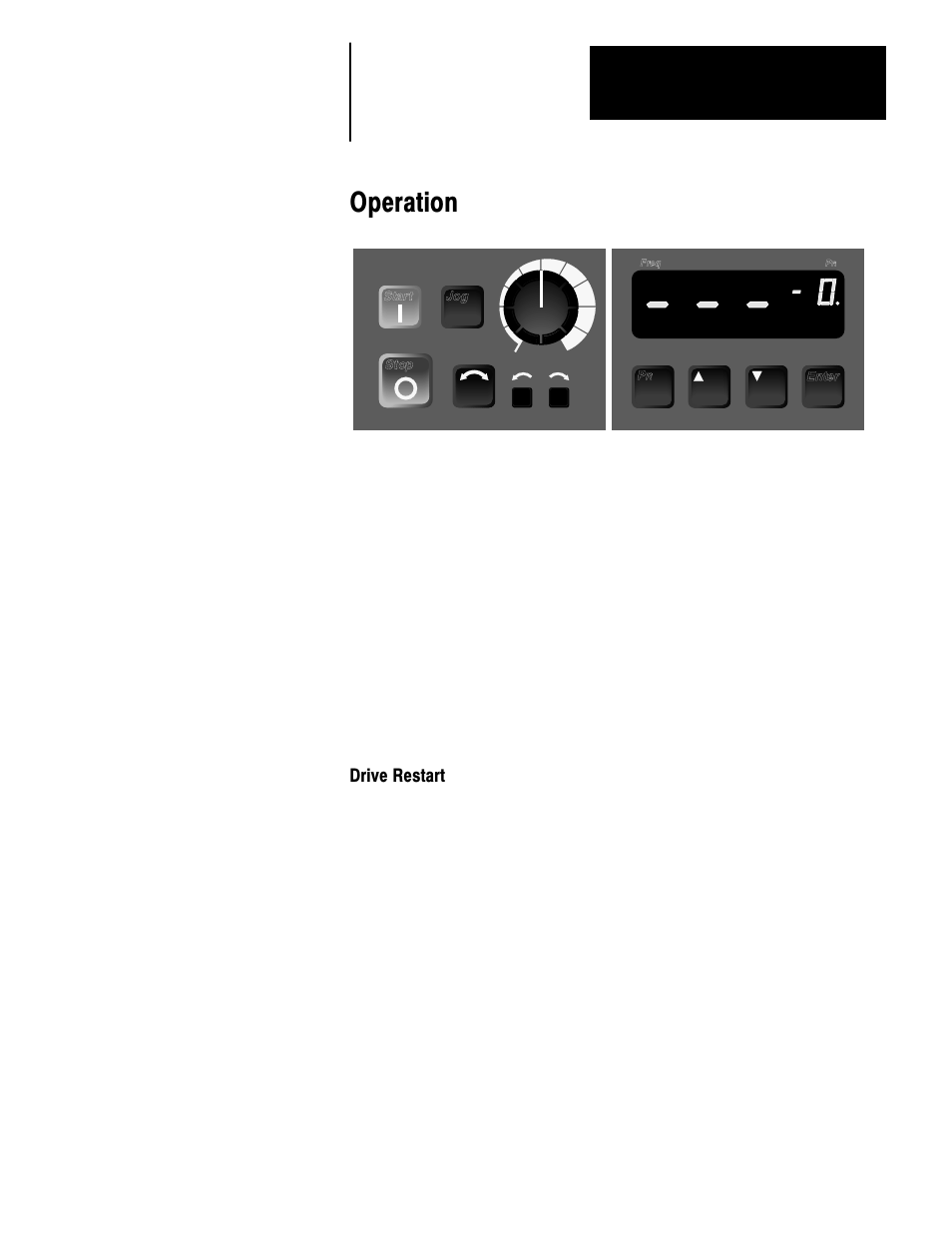 7 - operation, Operation | Rockwell Automation 1336 3-20HP FRN 1.01-3.01 User Manual | Page 71 / 120