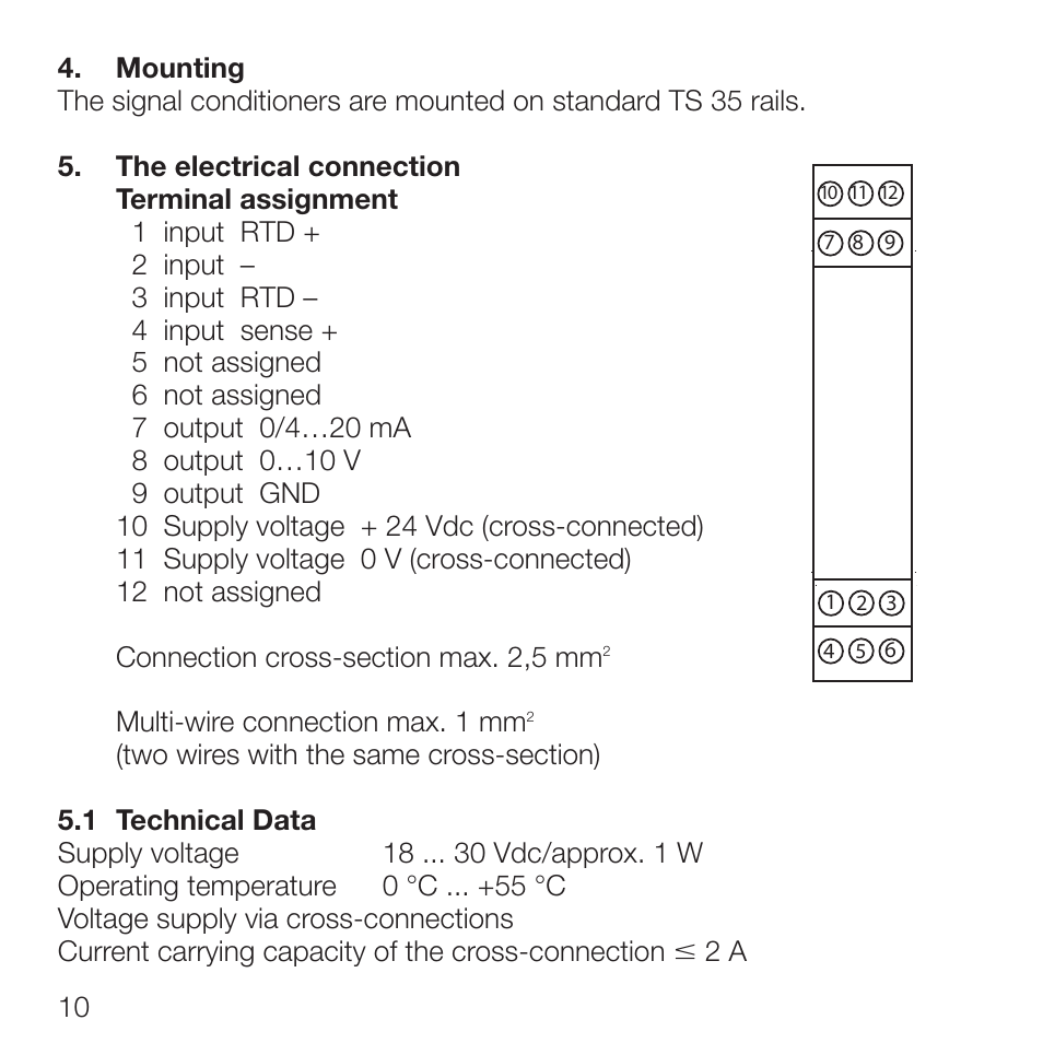 Rockwell Automation 931S-P1C2D-DC Active Converter, Universal RTD User Manual | Page 10 / 35