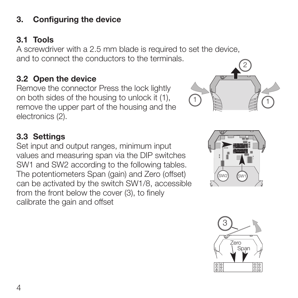 Rockwell Automation 931S-P1C2D-DC Active Converter, Universal RTD User Manual | Page 4 / 35