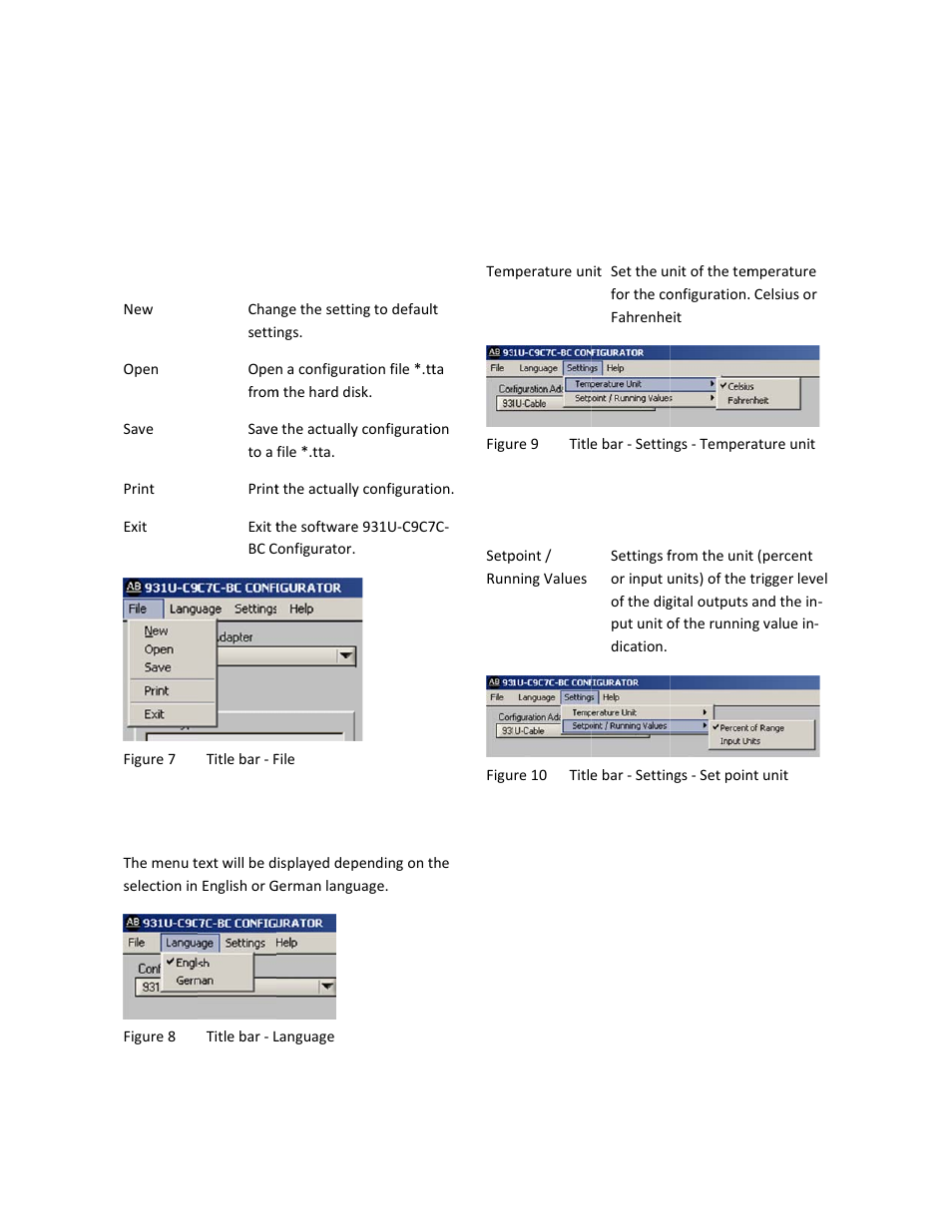 Title bar | Rockwell Automation 931U-C9C7C-BC Configurator Software User Manual | Page 31 / 54