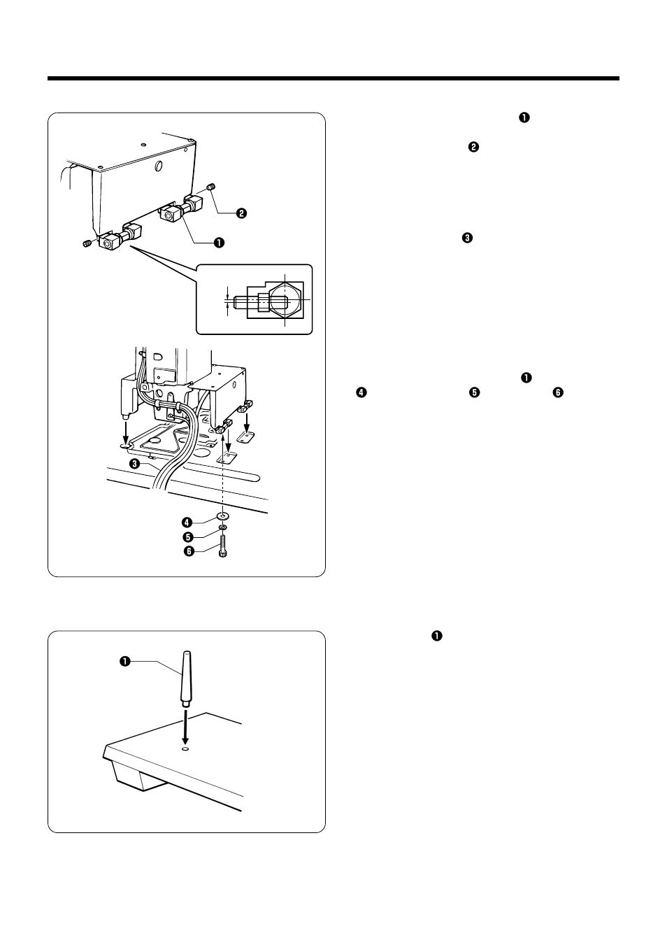 7. installing the machine head, 8. installing the head rest | Brother LK3-B448E User Manual | Page 18 / 78
