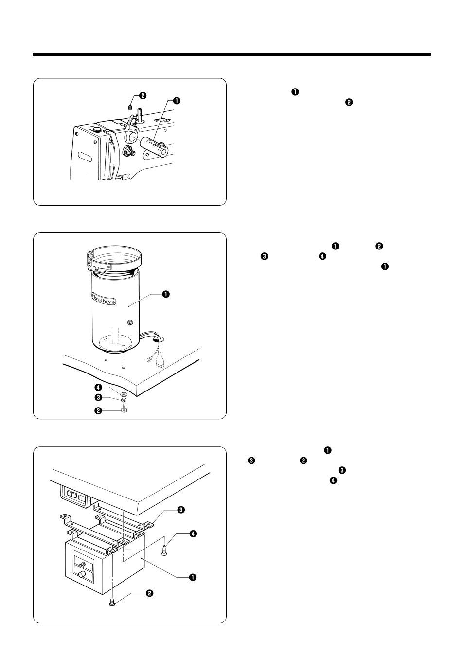 9. installing the liquid cooling tank, optional, 10. installing the vibrating bowl | Brother LK3-B448E User Manual | Page 19 / 78