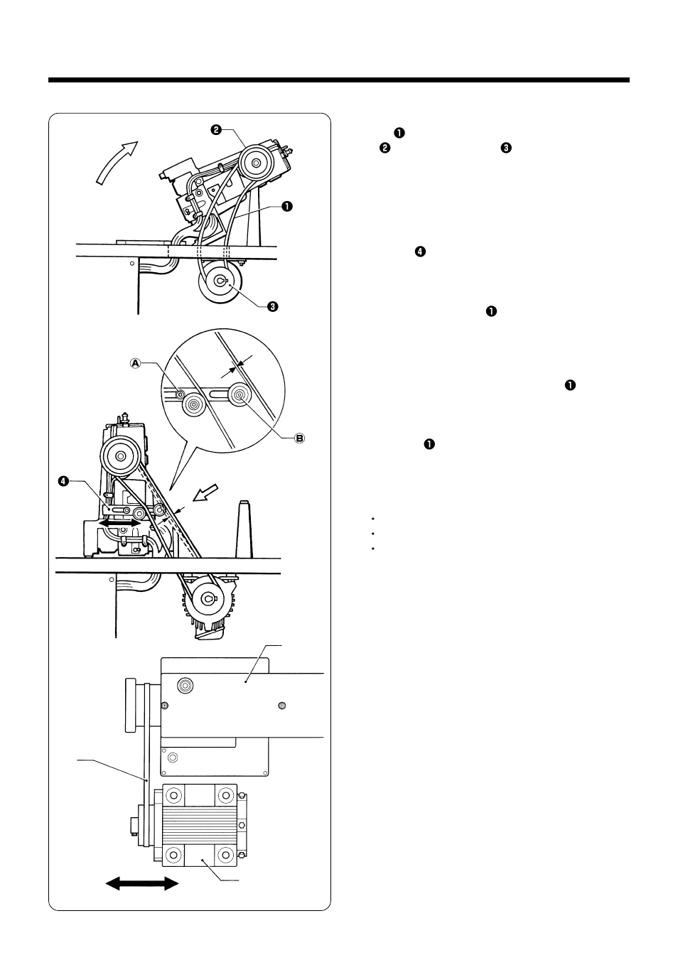 18. installing the v-belt | Brother LK3-B448E User Manual | Page 25 / 78