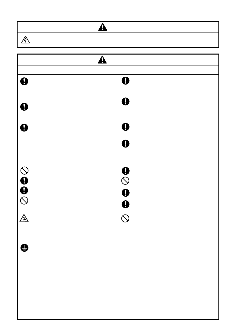 Caution, Danger, Environmental requirements | Installation | Brother LK3-B448E User Manual | Page 3 / 78
