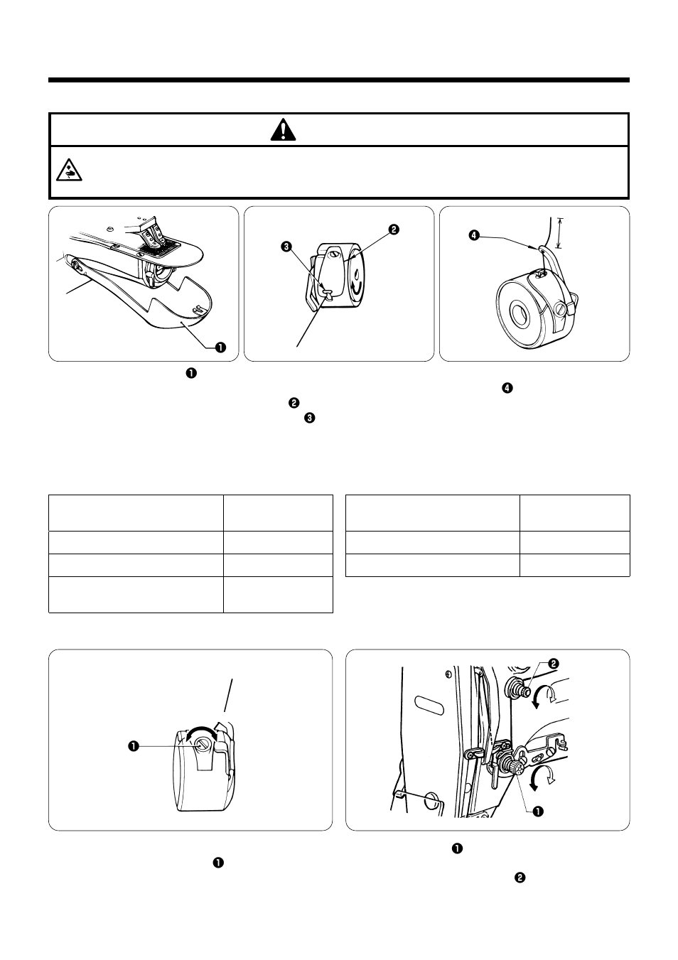 6 . thread tension reference guide, Caution | Brother LK3-B448E User Manual | Page 38 / 78