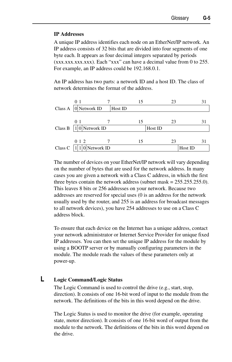 Rockwell Automation 1203-EN1 EtherNet/IP-to-SCANport Module User Manual | Page 173 / 186