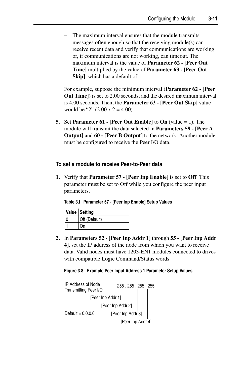 To set a module to receive peer-to-peer data | Rockwell Automation 1203-EN1 EtherNet/IP-to-SCANport Module User Manual | Page 37 / 186