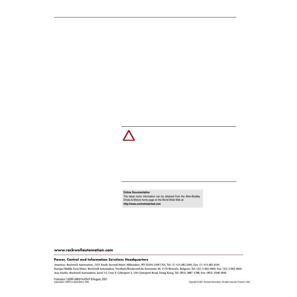 Removing and replacing ball bearings, Reassembly | Rockwell Automation 1329R Small AC Motors, 1/3-3 HP, User Manual User Manual | Page 8 / 8