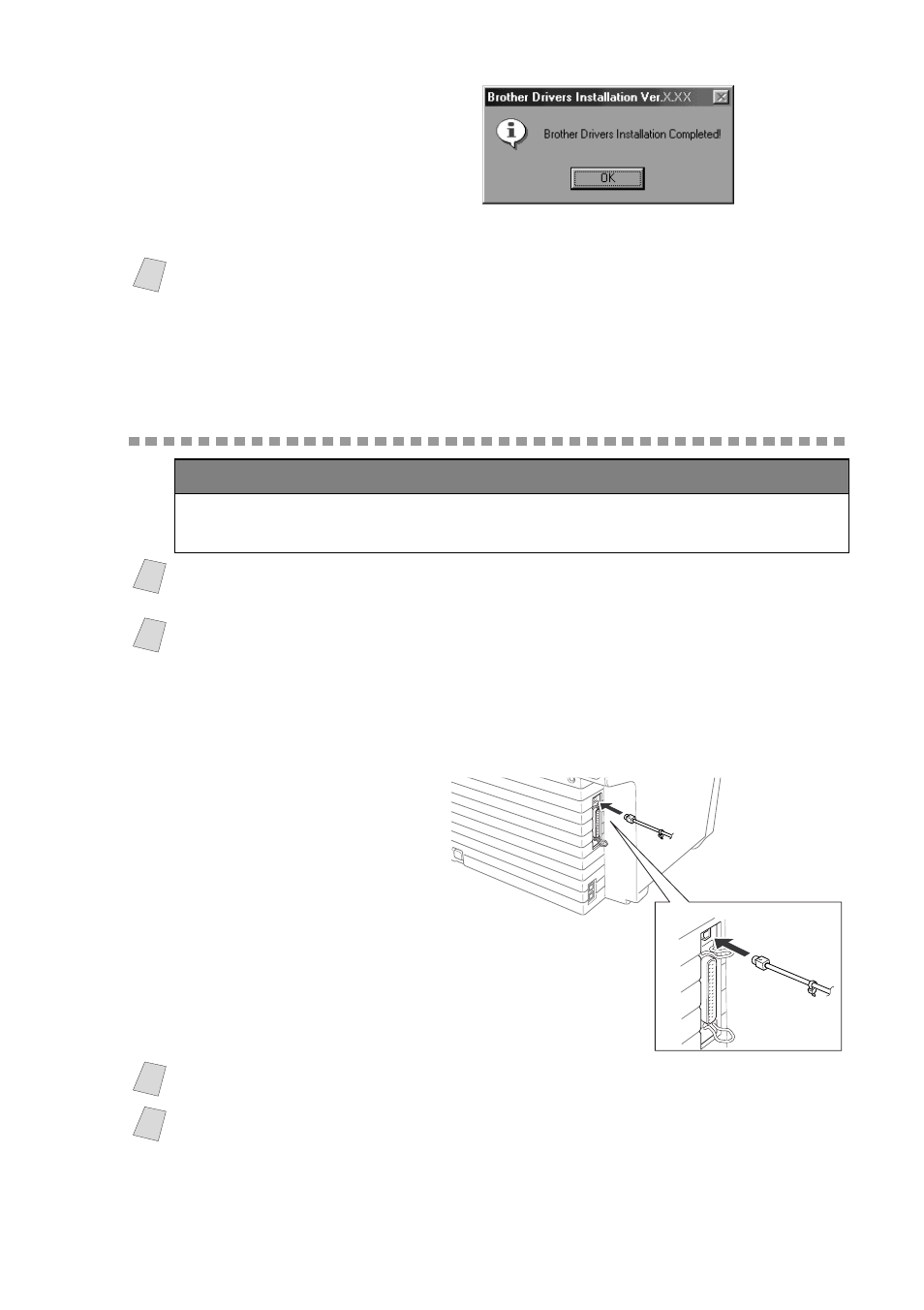 Using a usb cable to connect the mfc to the pc, Using windows, 98, 98se, me and windows | Professional only) -17, 2000 professional only) | Brother MFC 9200C User Manual | Page 129 / 244