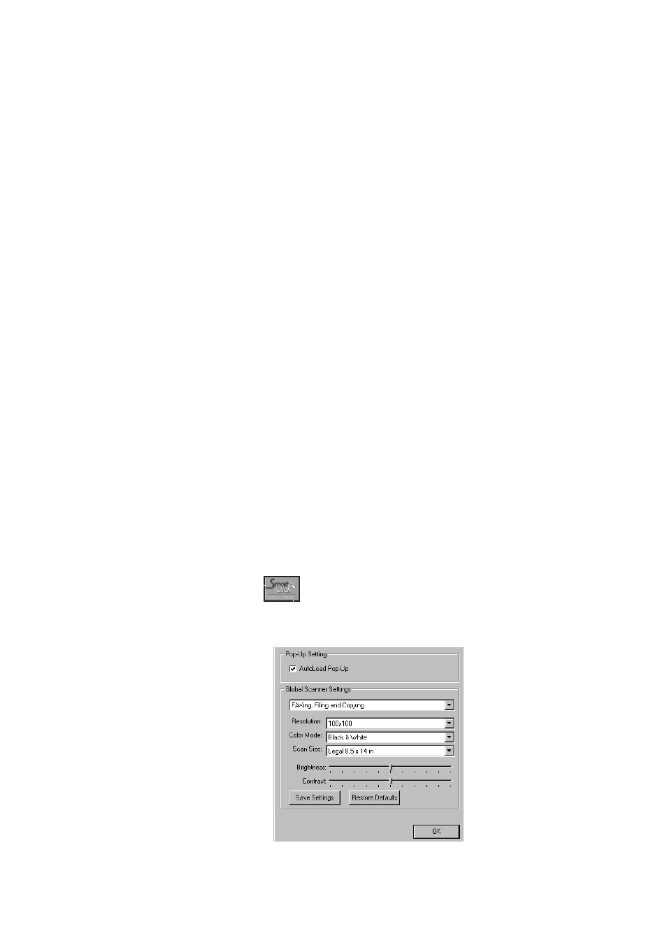 Copy operations, Pc fax operation, Scanner settings for scan, copy and pc fax buttons | Brother MFC 9200C User Manual | Page 163 / 244