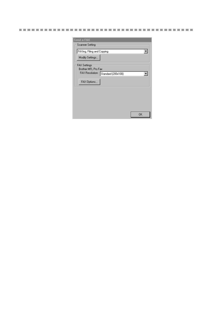 Send a fax, Scanner settings, Send a fax -14 | Scanner settings -14 | Brother MFC 9200C User Manual | Page 172 / 244