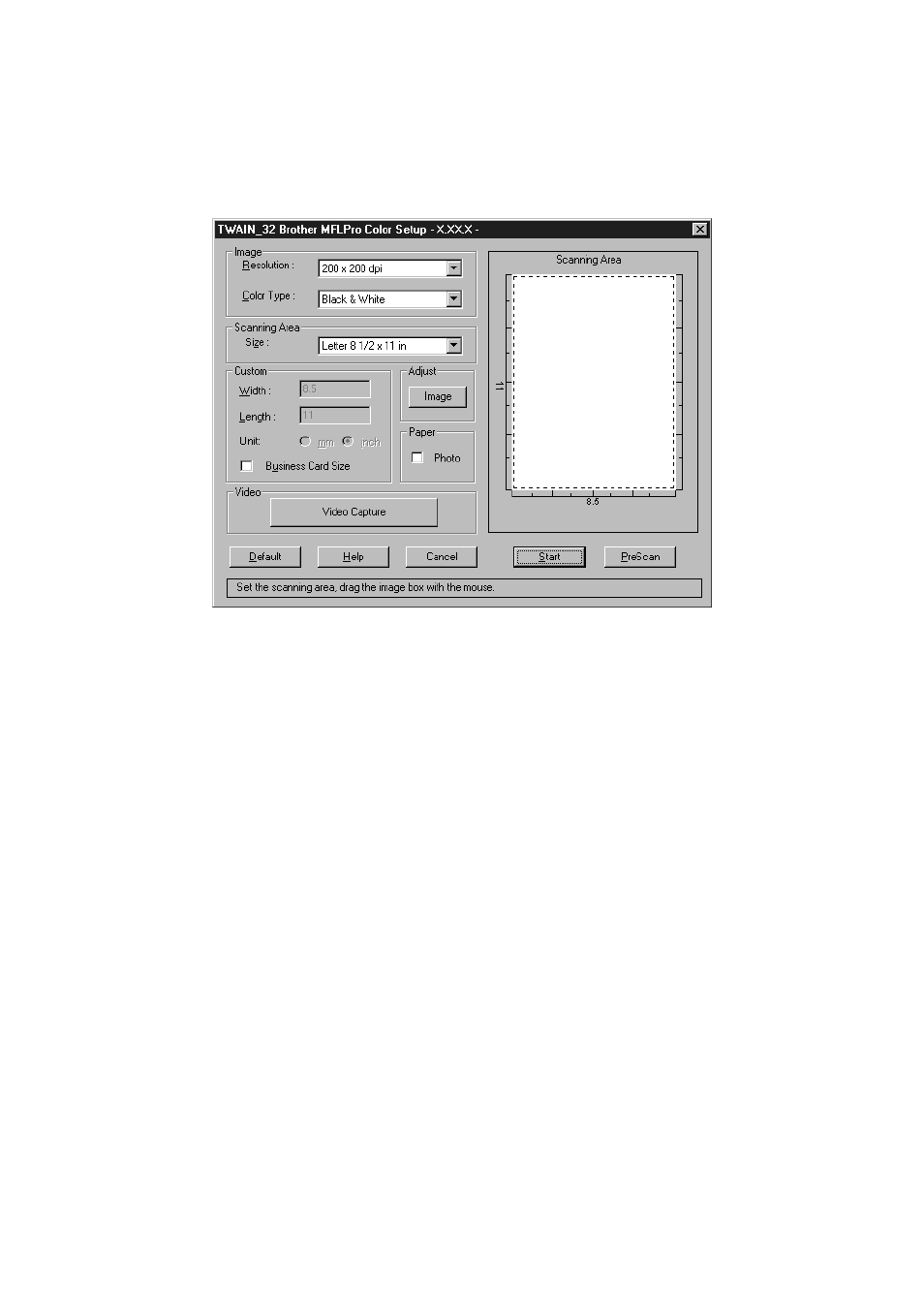 Accessing the scanner, Scanning a document into the pc, Scanning a document into the pc 1 | Brother MFC 9200C User Manual | Page 178 / 244