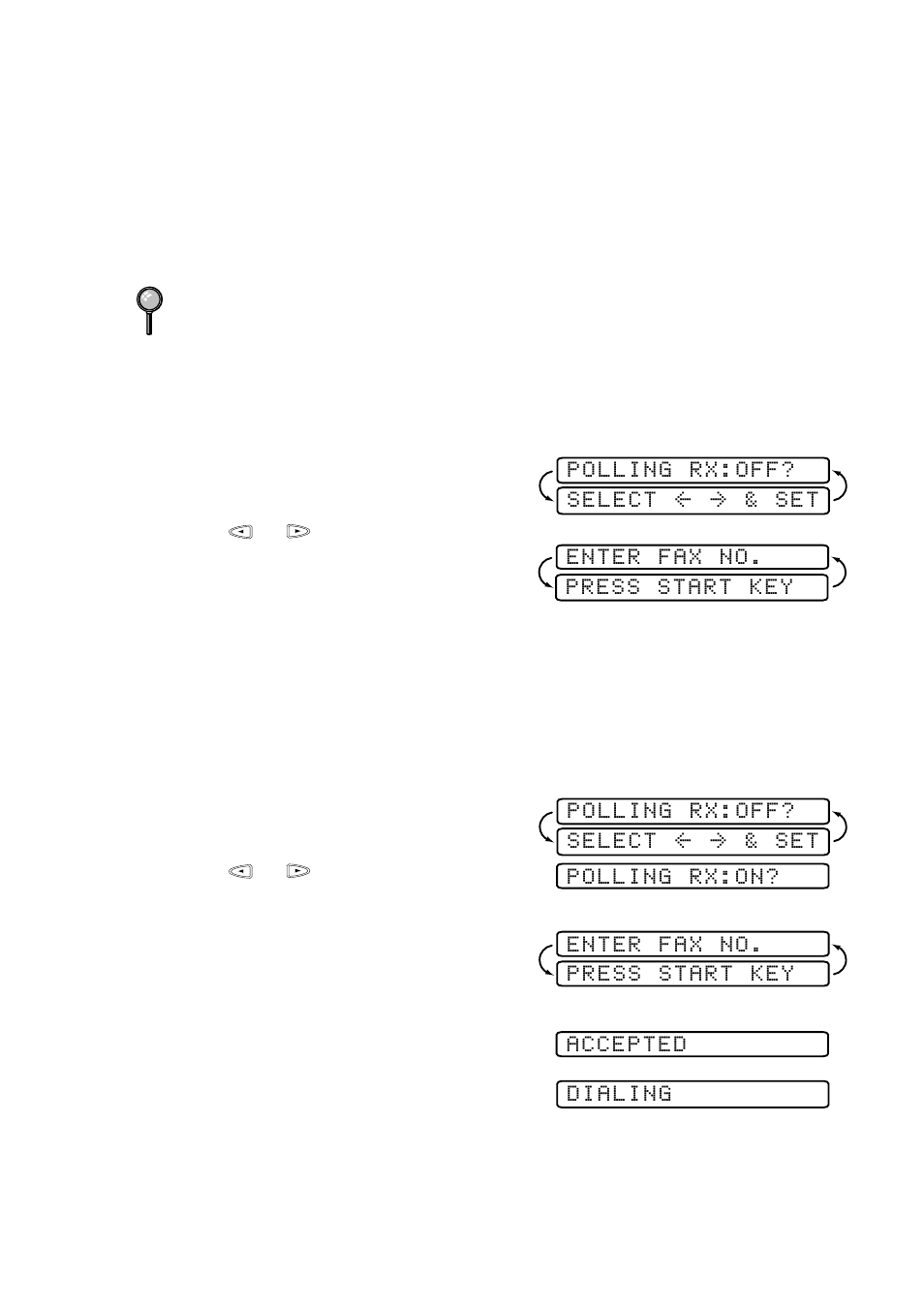 Polling, Setting up polling receive, Setting up sequential polling receive | Polling -5 | Brother MFC 9200C User Manual | Page 59 / 244