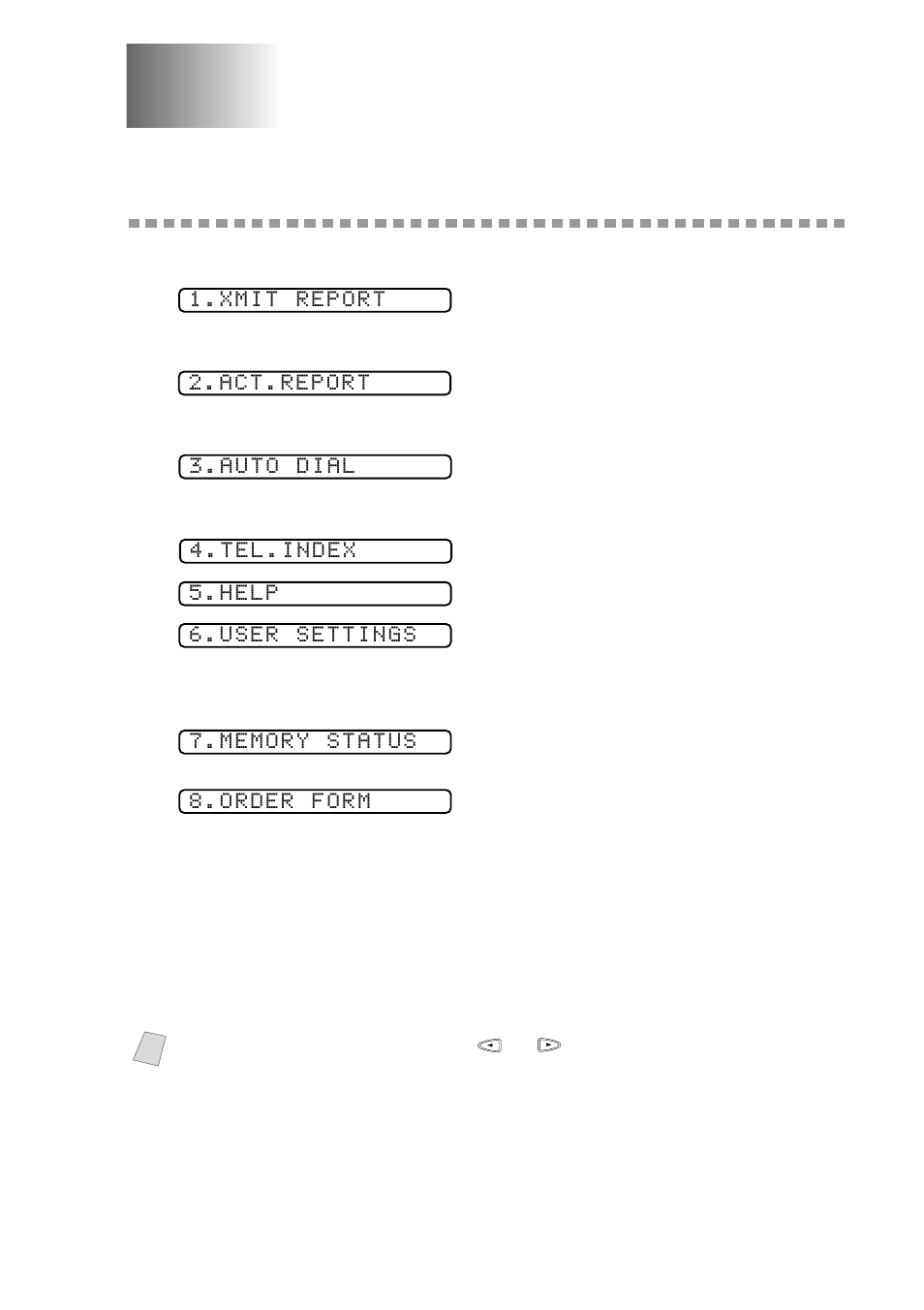 Printing reports, Mfc settings and activity, To print a report | Printing reports -1, Mfc settings and activity -1, To print a report -1, Details in chapter 9), Chapter | Brother MFC 9200C User Manual | Page 83 / 244