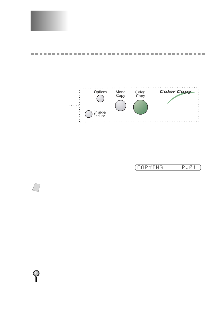 Making copies, Basic copy operations, Making a single copy | Multiple copies (using the adf), Making copies -1, Basic copy operations -1 | Brother MFC 9200C User Manual | Page 85 / 244