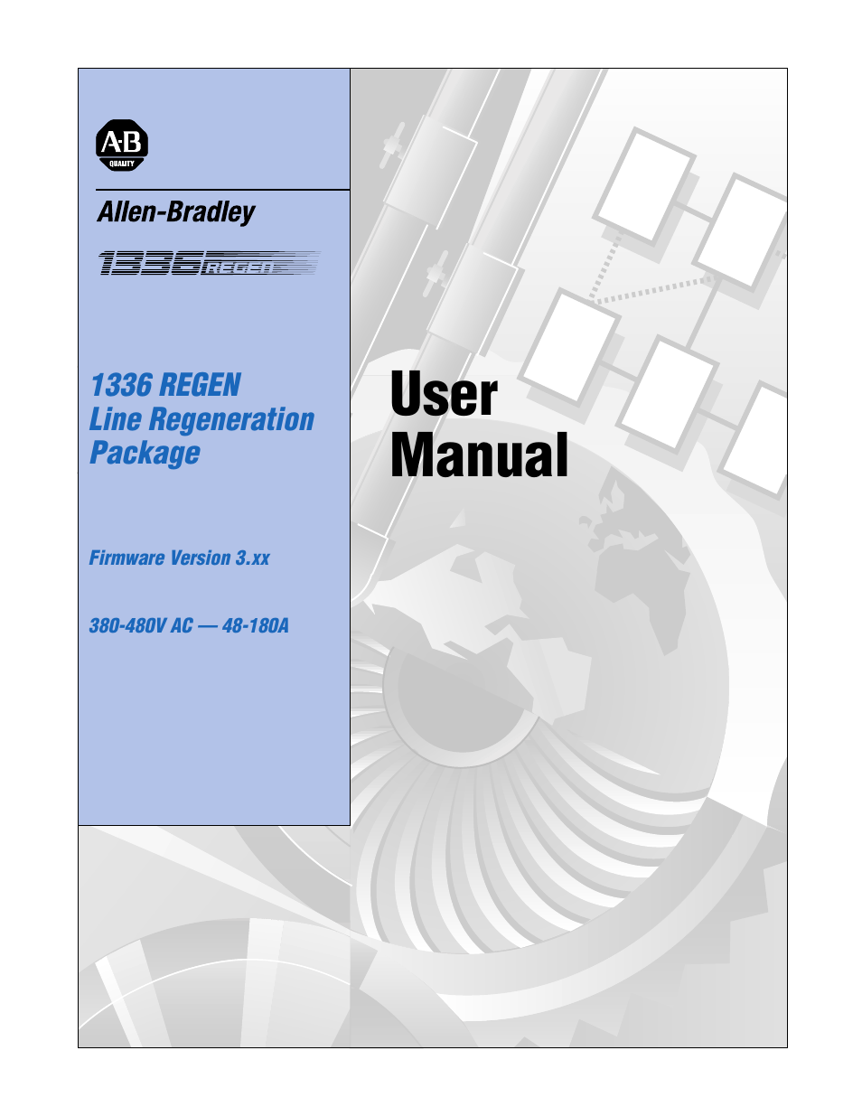 Rockwell Automation 1336R REGEN LINE REG User Manual | 128 pages