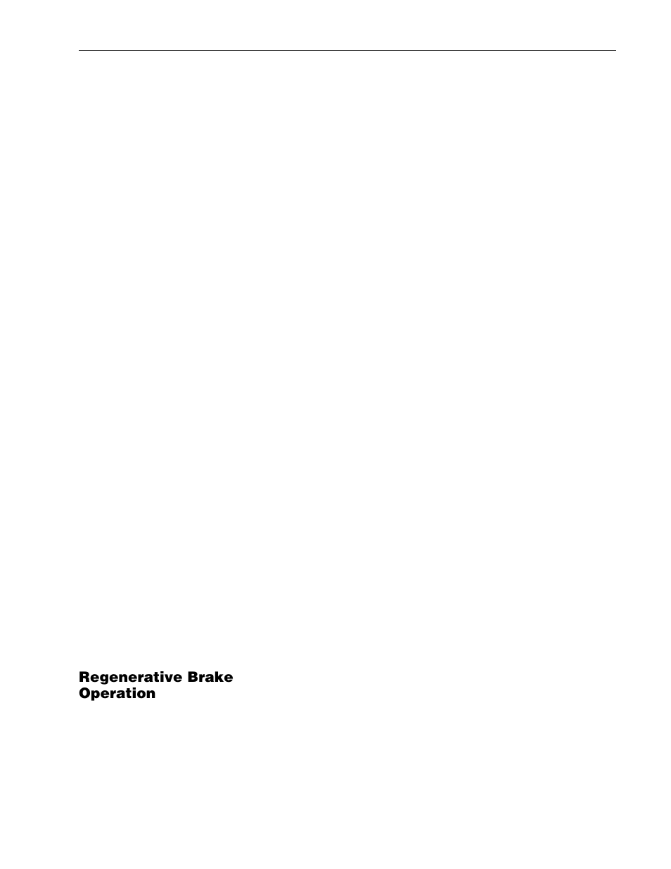 Regenerative brake operation | Rockwell Automation 1336R REGEN LINE REG User Manual | Page 4 / 128