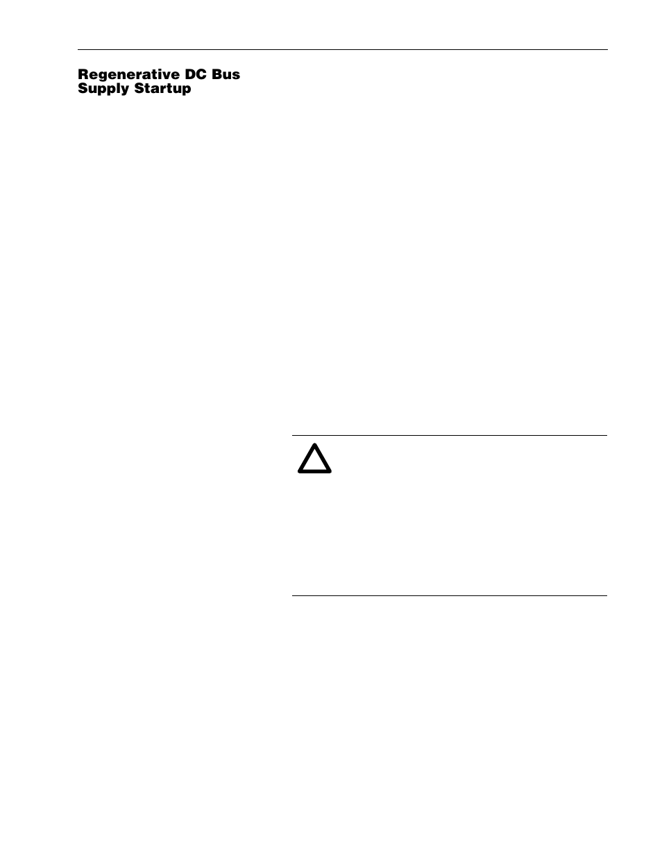 Regenerative dc bus supply startup, Overview -25 | Rockwell Automation 1336R REGEN LINE REG User Manual | Page 41 / 128