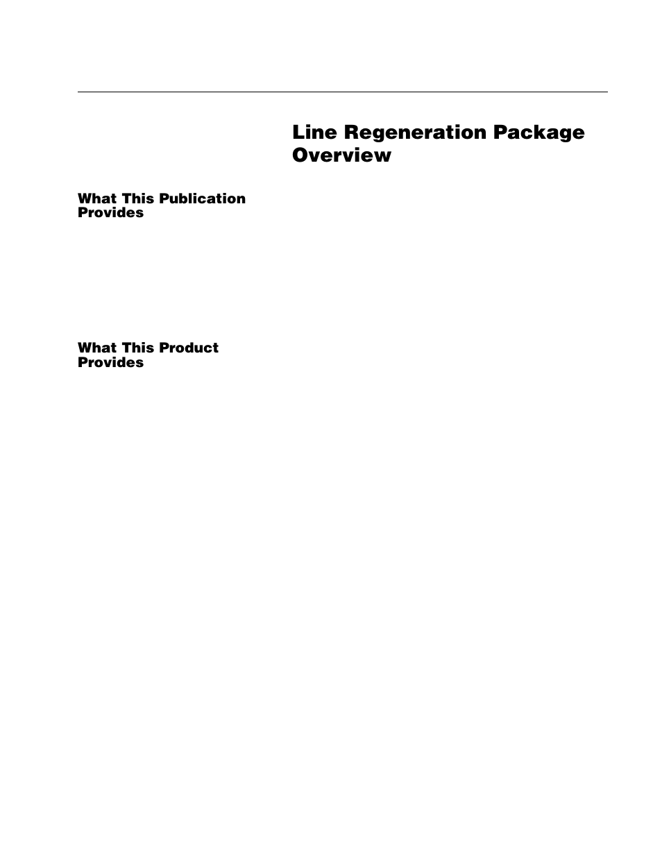 1 - line regeneration package overview, What this publication provides, What this product provides | Line regeneration package overview, 1336 regen line regeneration package components -1, Chapter | Rockwell Automation 1336R REGEN LINE REG User Manual | Page 7 / 128