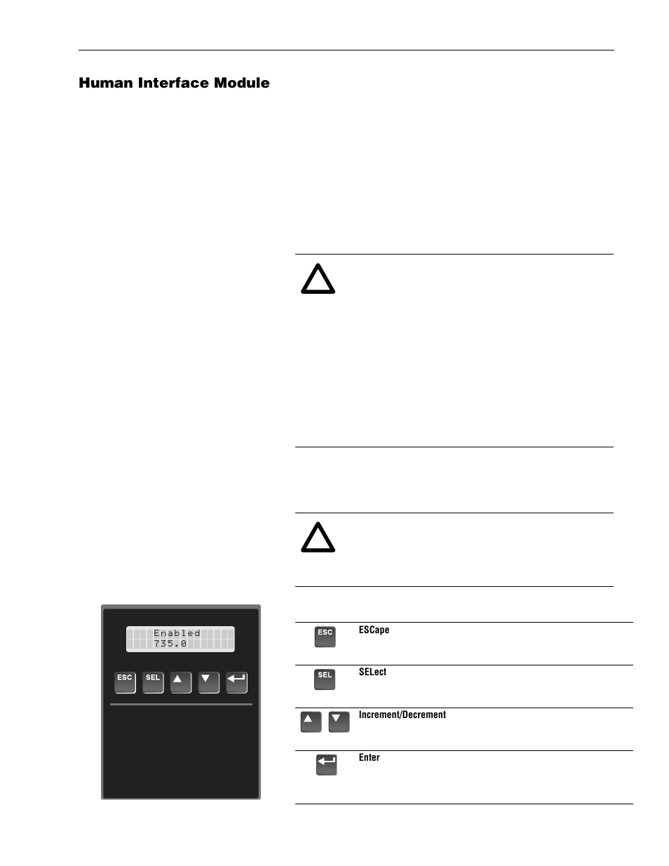 Human interface module, Him description -28, Him removal -28 | Him operation -28 | Rockwell Automation 1336R REGEN LINE REG User Manual | Page 80 / 128