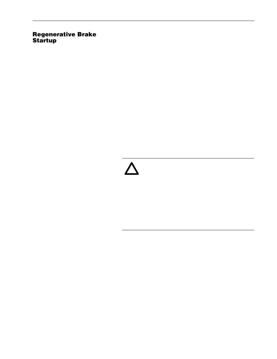 Regenerative brake startup, Overview -30 | Rockwell Automation 1336R REGEN LINE REG User Manual | Page 82 / 128