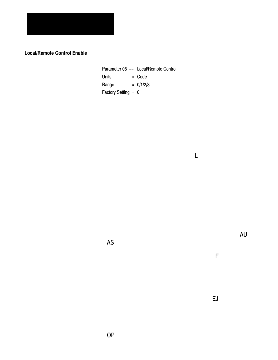 Local/remote control enable | Rockwell Automation 1333 Drive, 3/4-5HP, 230-575V Series D User Manual | Page 57 / 138