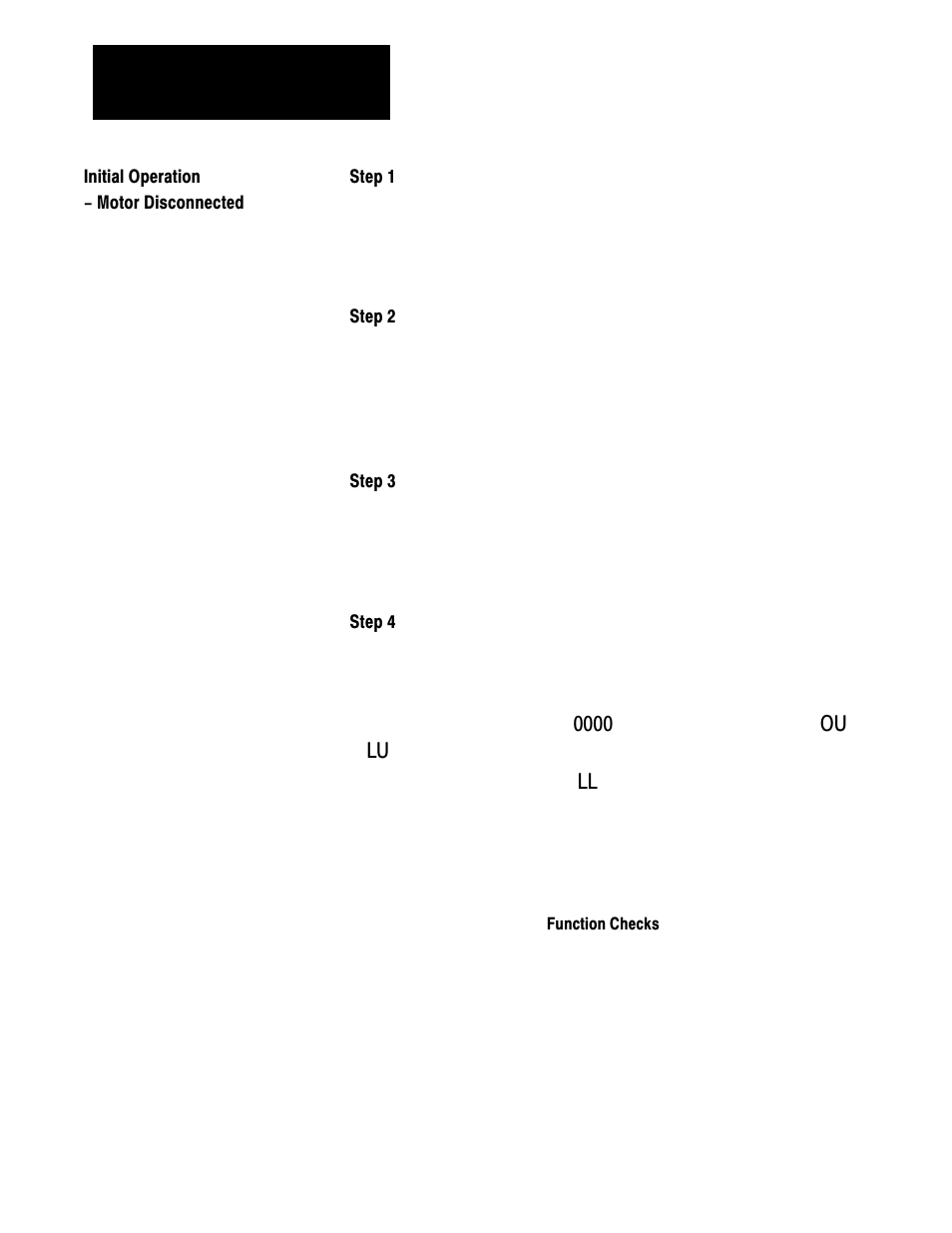 Initial operation - motor disconnected | Rockwell Automation 1333 Drive, 3/4-5HP, 230-575V Series D User Manual | Page 93 / 138