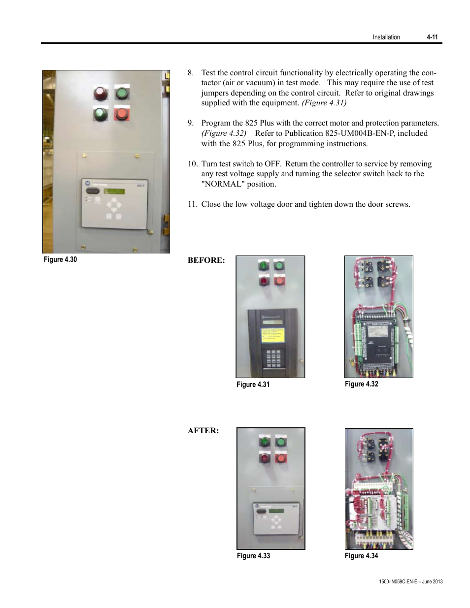 Rockwell Automation 1500 Modular Protection System Conversion Kit (GE Multilin to Bulletin 825 Plus) User Manual | Page 25 / 55