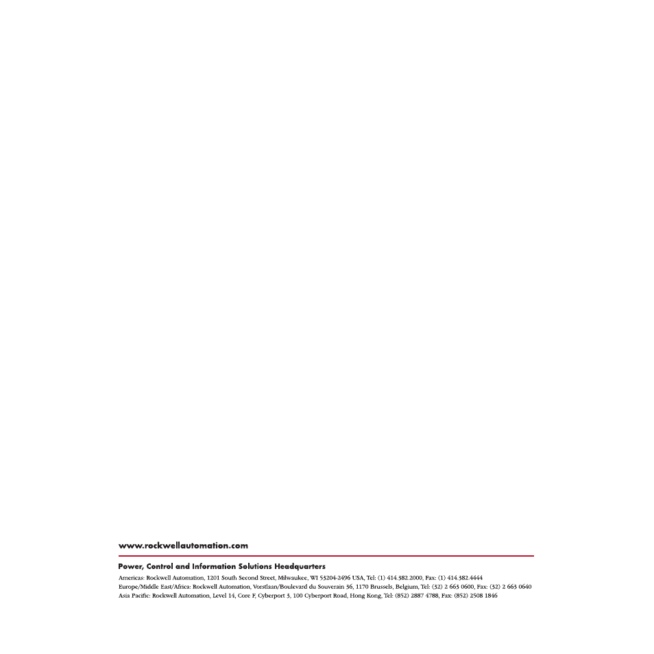 Back cover | Rockwell Automation 1336Z SPIDER - FRN 2.xxx-5.xxx User Manual | Page 176 / 176