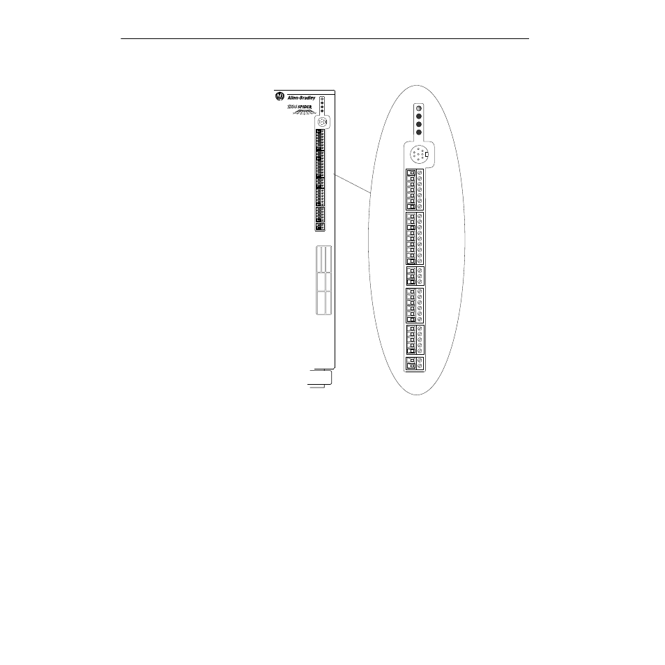 Digital inputs, Digital inputs –2, Input mode select | Digital inputs are connected at tb4-tb6, Figure 3.1 control and signal terminal blocks | Rockwell Automation 1336Z SPIDER - FRN 2.xxx-5.xxx User Manual | Page 26 / 176