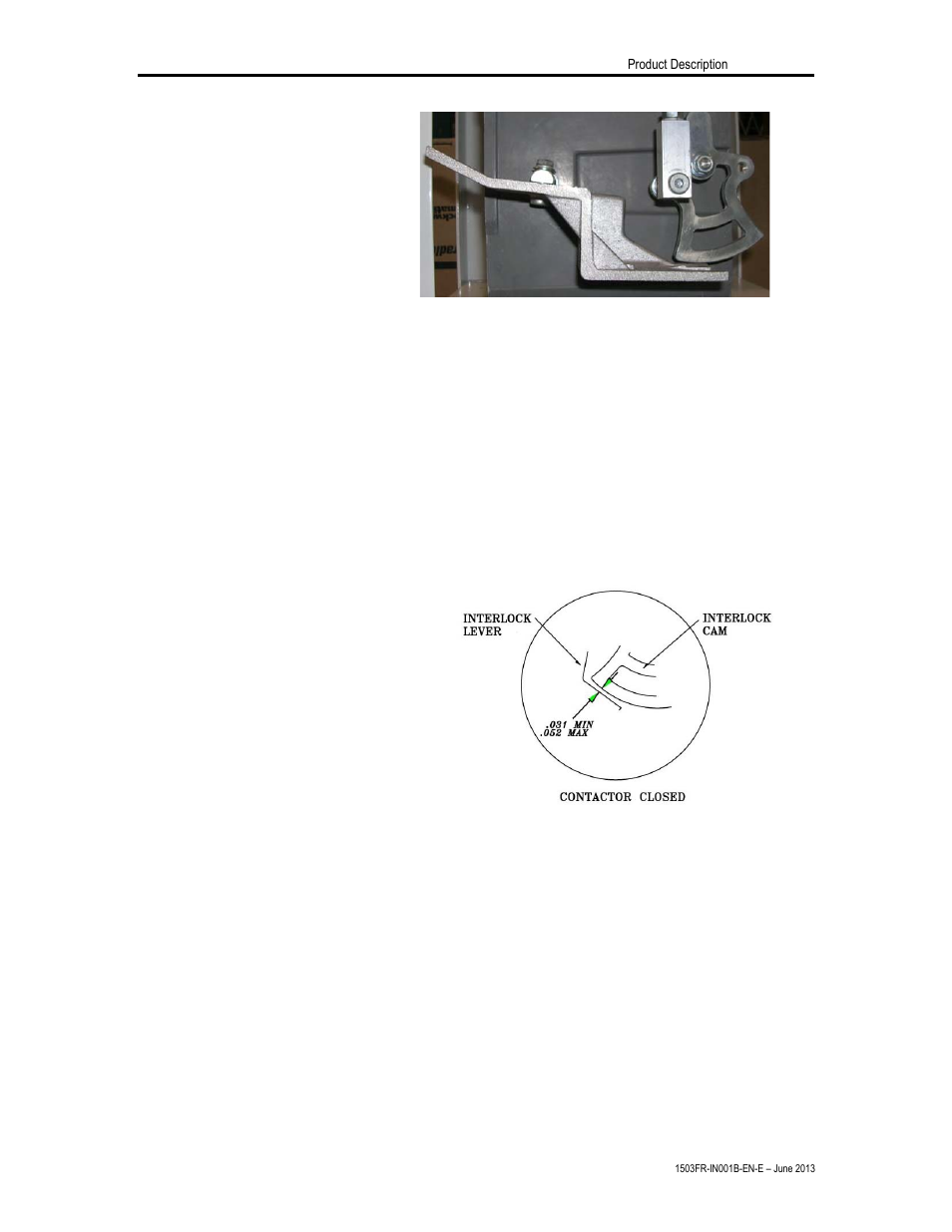 Rockwell Automation 1503FR MV Controllers - Adjustment to Interlocking Mechanism User Manual | Page 9 / 12