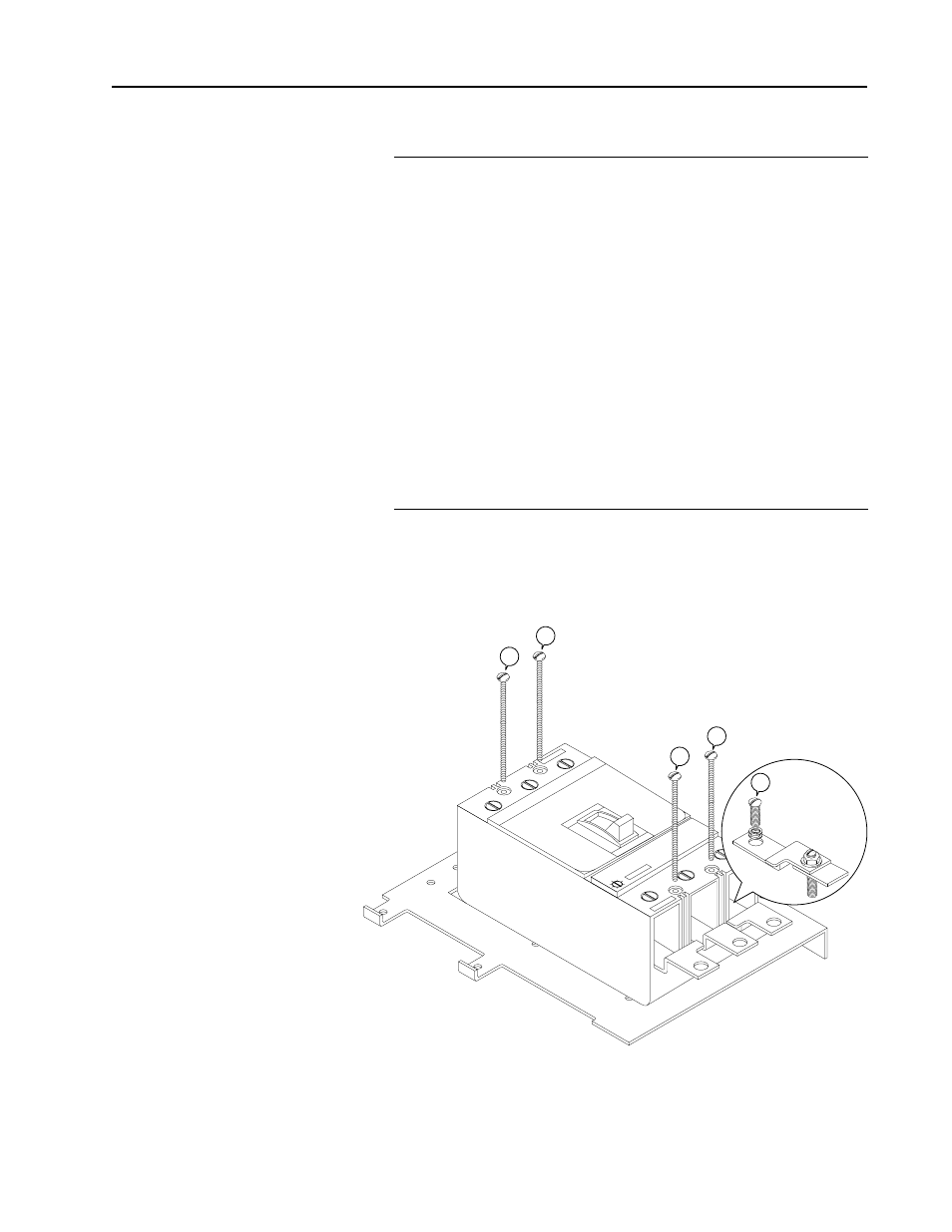 Installation | Rockwell Automation 1397 150HP AC Line Disconnect Inst. User Manual | Page 6 / 8