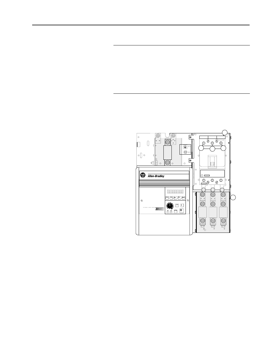 Installation, Cb b b | Rockwell Automation 1397 150HP AC Line Disconnect Inst. User Manual | Page 7 / 8