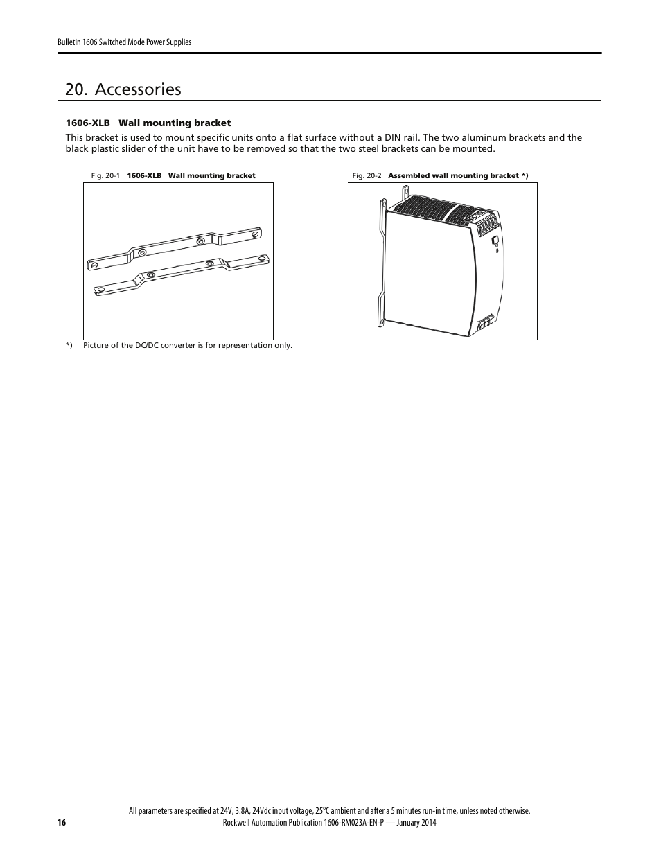 Accessories | Rockwell Automation 1606-XLDC92D Power Supply Reference Manual User Manual | Page 16 / 22