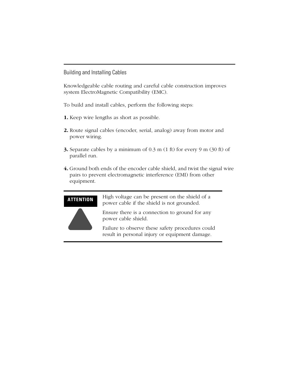 Building and installing cables | Rockwell Automation F-6300 Servo Motor Installation Instructions User Manual | Page 6 / 16