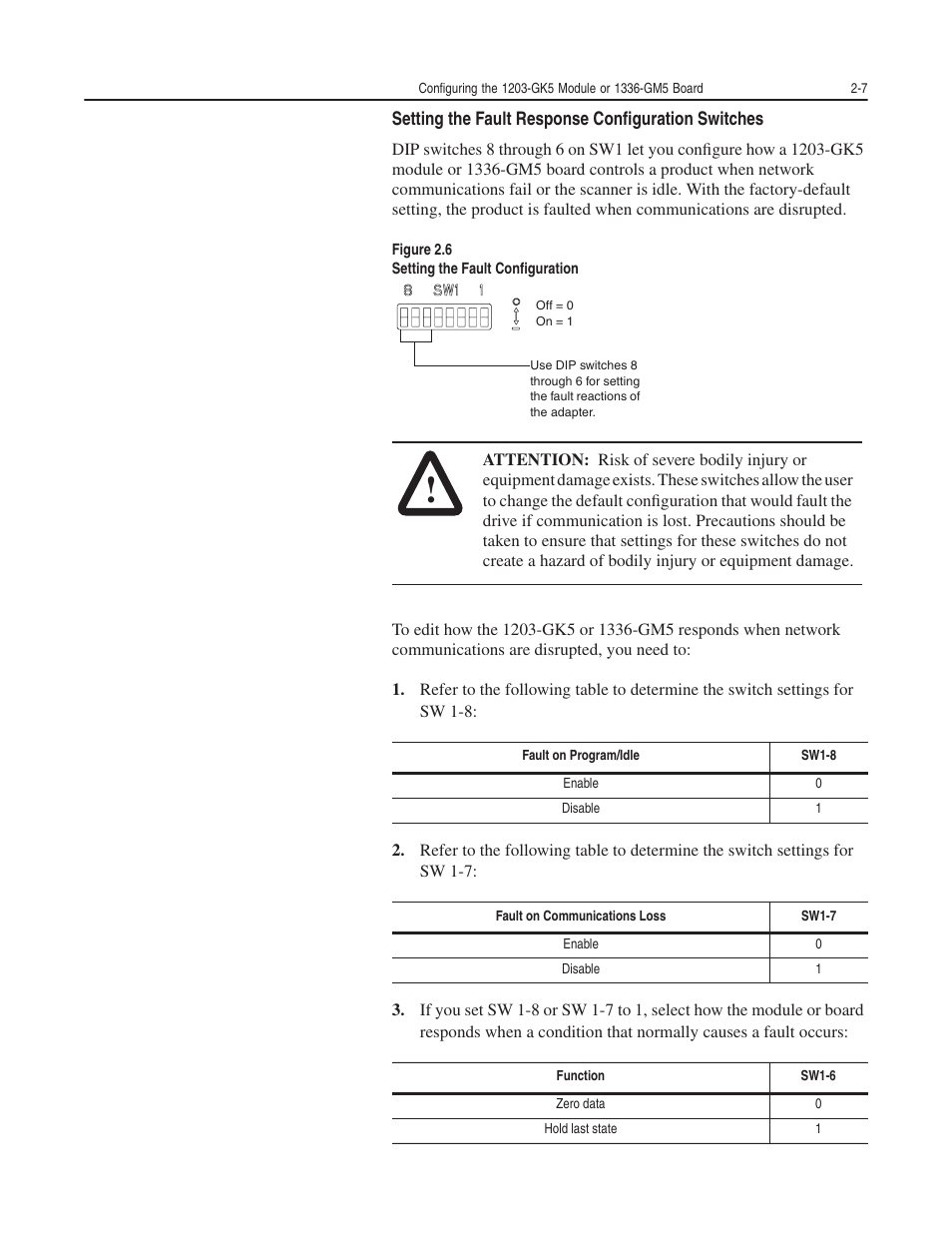 Rockwell Automation 1203-GK5 DeviceNet Communications Module FRN 1.xxx-3.xxx User Manual | Page 27 / 146